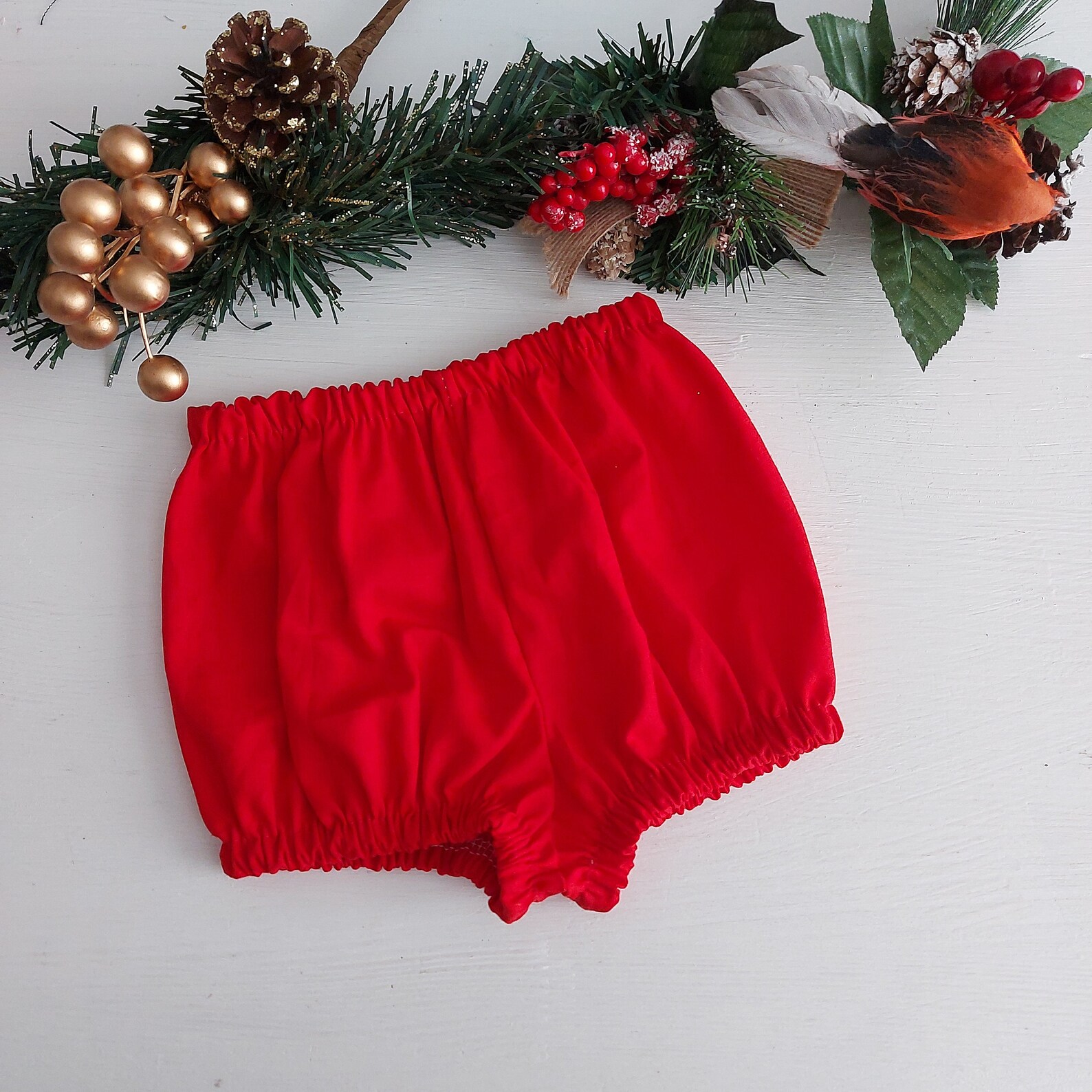 Red Bloomers for Baby Boy/ Girl Etsy