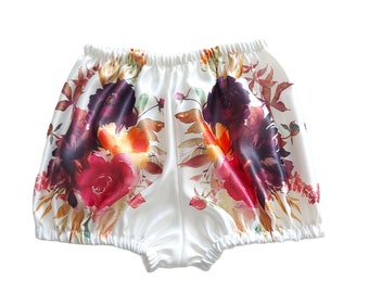 Per Baby Diaper Cover Shorts with Lovely Printing for 0-3 Years Old Girls Floral, S Per Baby Diaper Cover Shorts with Lovely Printing for 0-3 Years Old Girls Floral, S