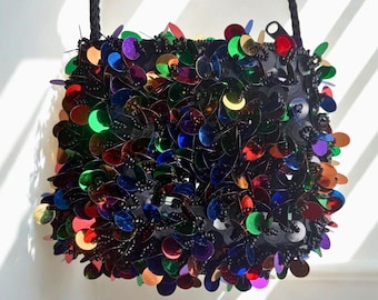 Cha-Cha — Vintage Sasha Sequin Mini Party Bag