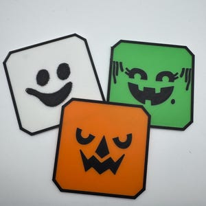 McDonald’s Inspired “Boo Bucket” Drink Coasters – Retro Halloween Table Décor, Spooky Fast Food Nostalgia, Fun Kitchen And Bar Accessories