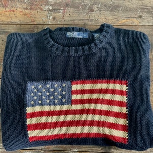 美品！【アメリカ古着❗️】ラルフローレン　ボーダー　刺繍ロゴ　ビッグロゴ国旗ロゴ il_300x300.5924450467_fy51.jpg