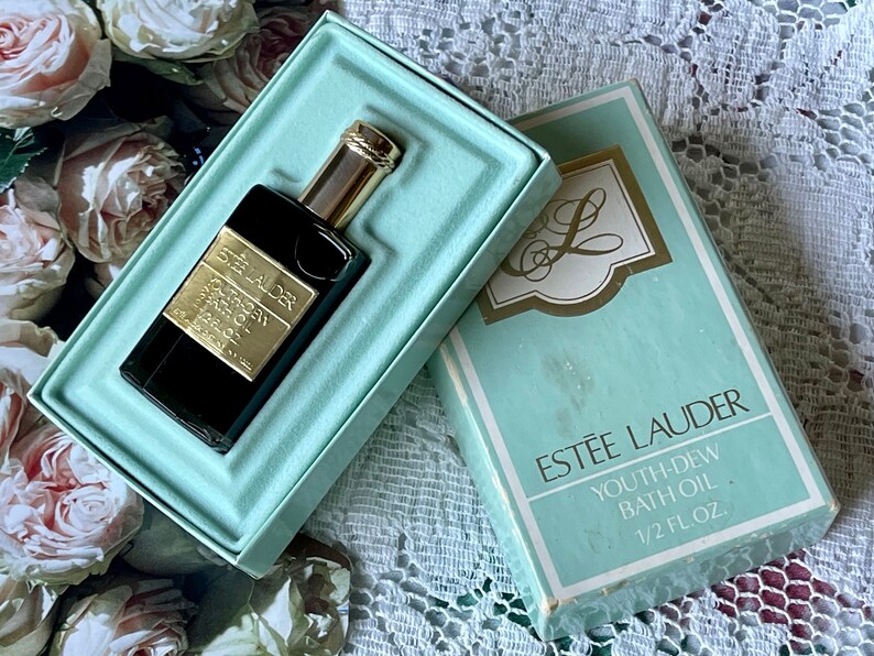 Estée Lauder YouthDew Bath Oil / Vintage Estée Lauder Youth Etsy