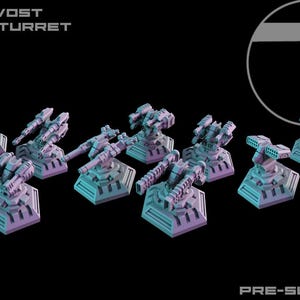 Tourelles de classe HEXTECH-Provos