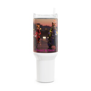 Ducati & Racer Adventure 40 oz Tumbler