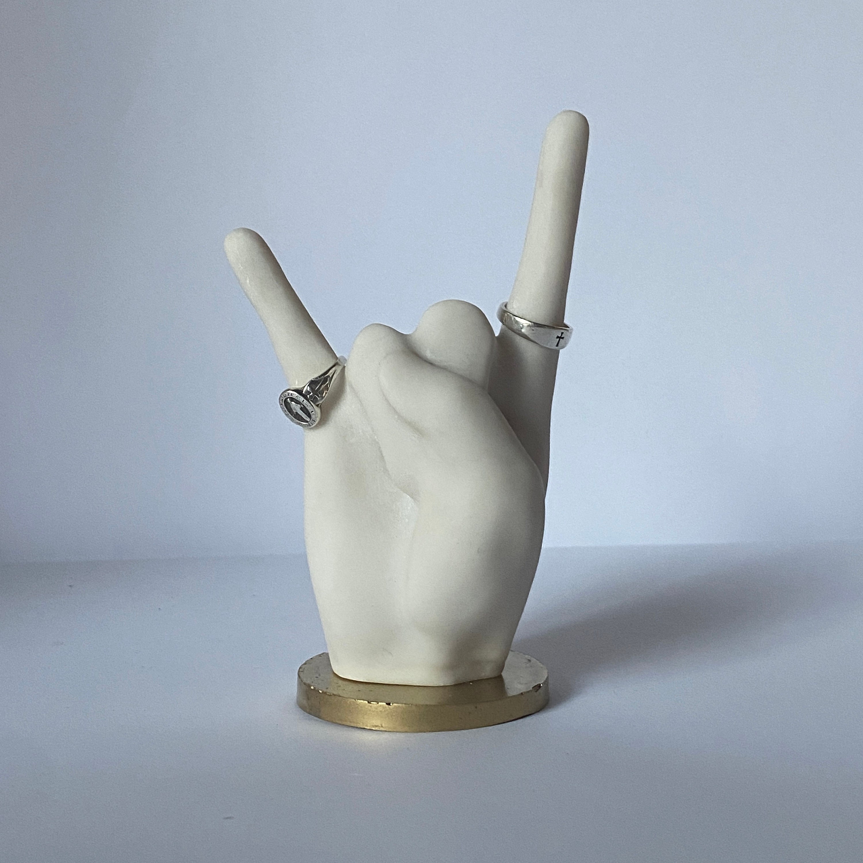 Hook 'em Ring Holder Bonded Marble - Etsy