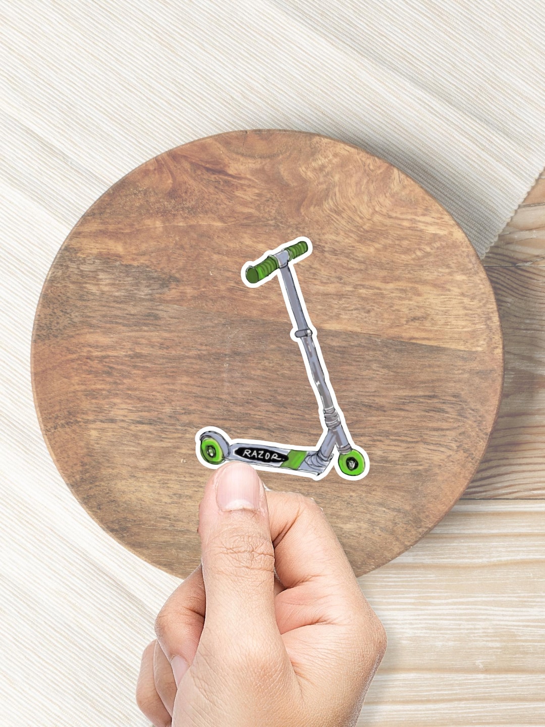 Sticker Cute Razor Millenial Sticker Razor Scooter Sticker Millenial Kid Sticker for ...