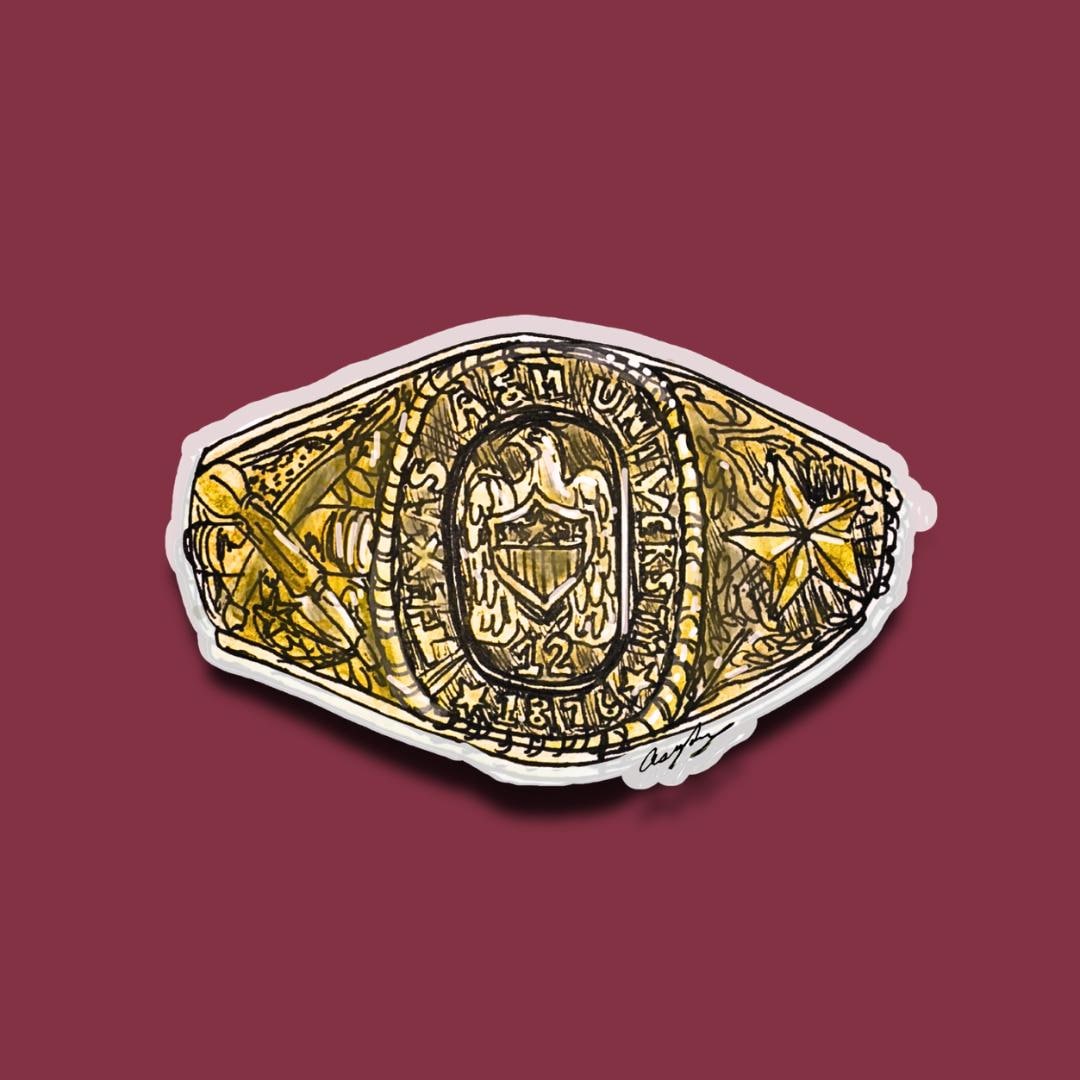 Texas A&m Cute Stickers - Etsy