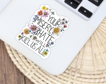 My Chemical Romance Vinyl Sticker | 2000s Emo Band Art Gift