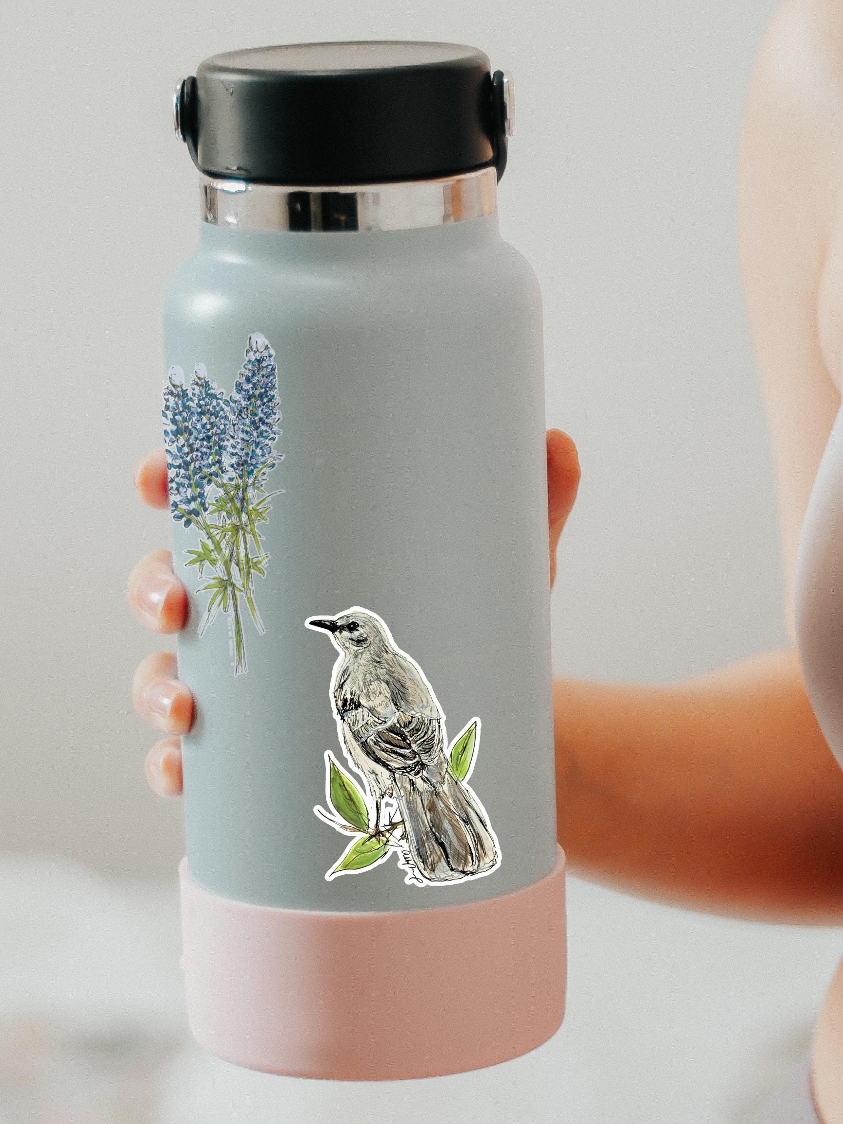 Mockingbird Vinyl Sticker, Original Art Stickers, Animal Sticker ...