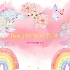 Carte d'anniversaire fantaisiste