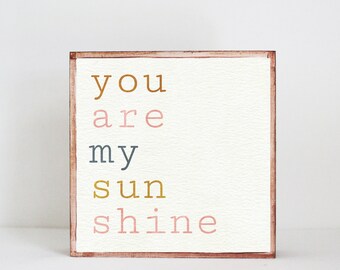 You Are My Sunshine Boho  Nursery Prints, Boho Nursery Wall Art, You are my Sunshine Artwork, Sun Nursery Artwork, Boho Nursery Artwork