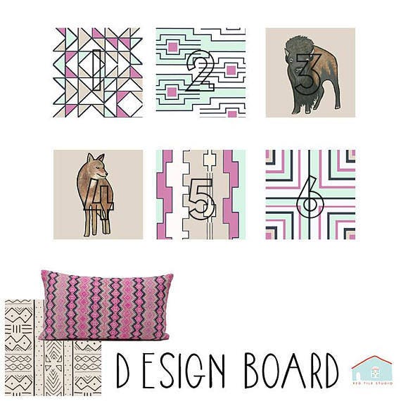 Safari Nursery Wall Art Nine Set of 5x5 Art Blocks Nursery Decor, Tiger ...