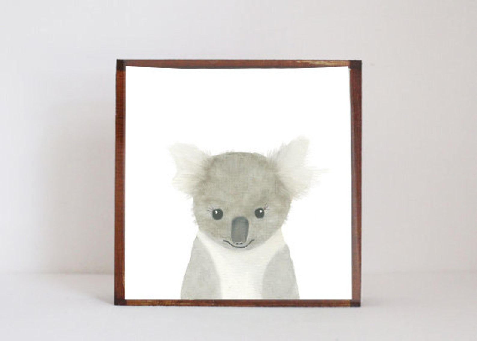 Koala Wall Art Koala Nursery Art Koala Nursery Decor Etsy