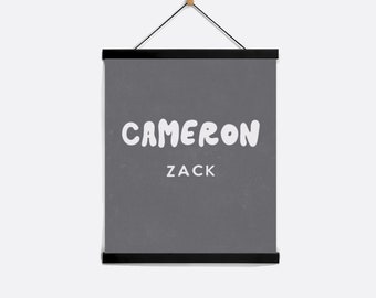 Custom Name Banner, Custom Pennant, Personalized Baby Name Banner, Baby Room Decor, Kids Room Decor, Nursery Name Sign, Custom Name Sign