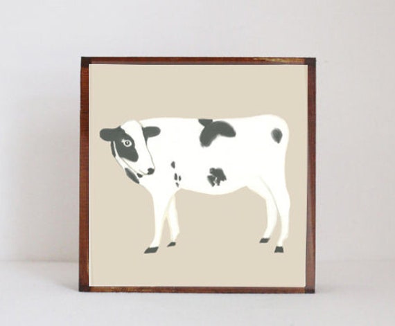 cow print nursery decor
