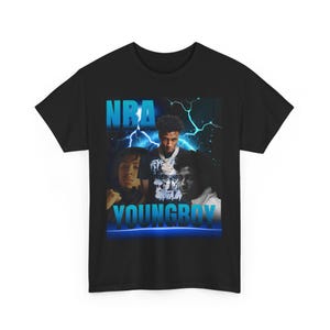 NRA YoungBoy Graphic Tee, Unisex Streetwear, Hip Hop Fashion, Gift for Music Lovers, Event Apparel, Casual Outfit