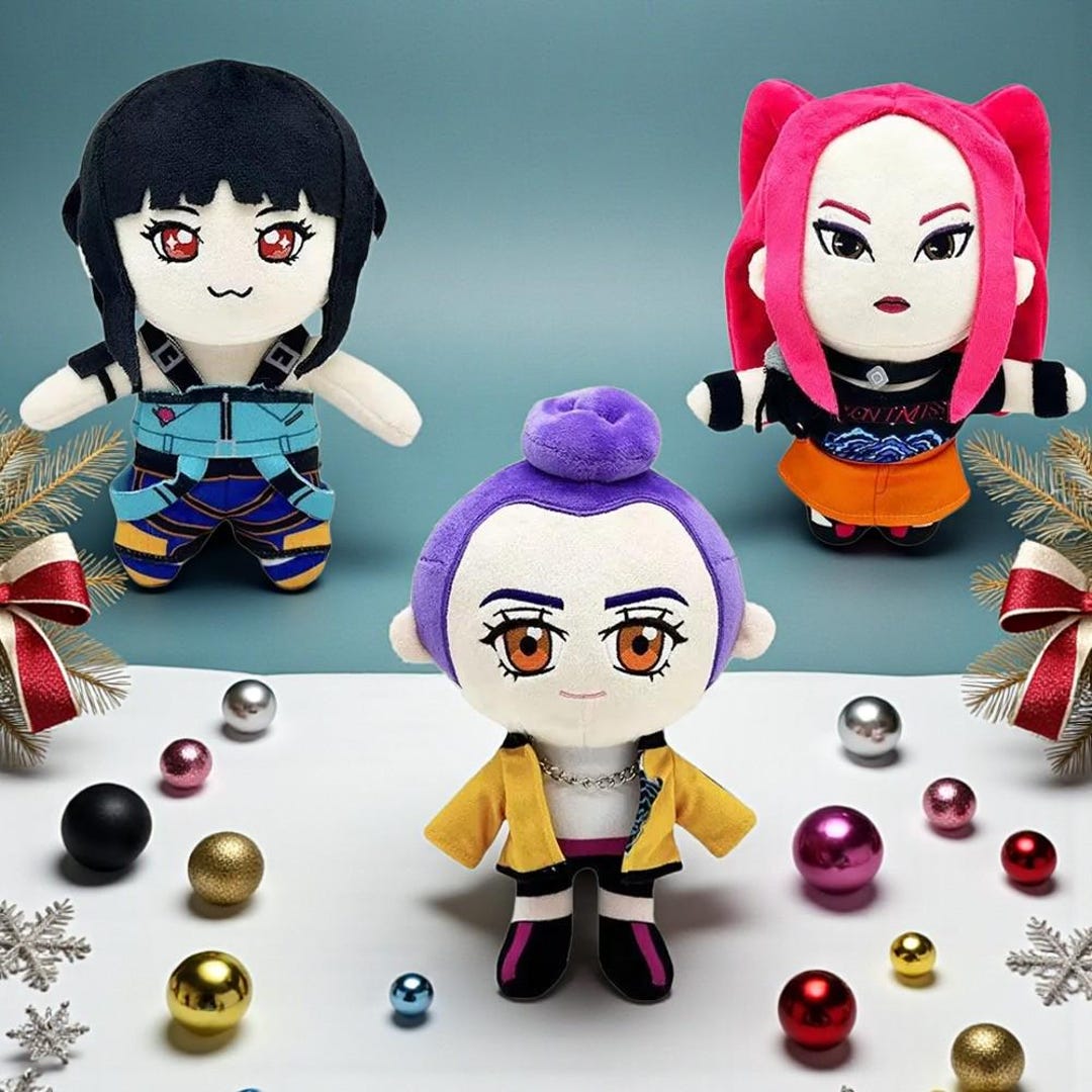 Demon Riley Plush Kpop Demon Hunters Plush Toys Rumi Mira Zoey Plush Toys – Cute Anime ...