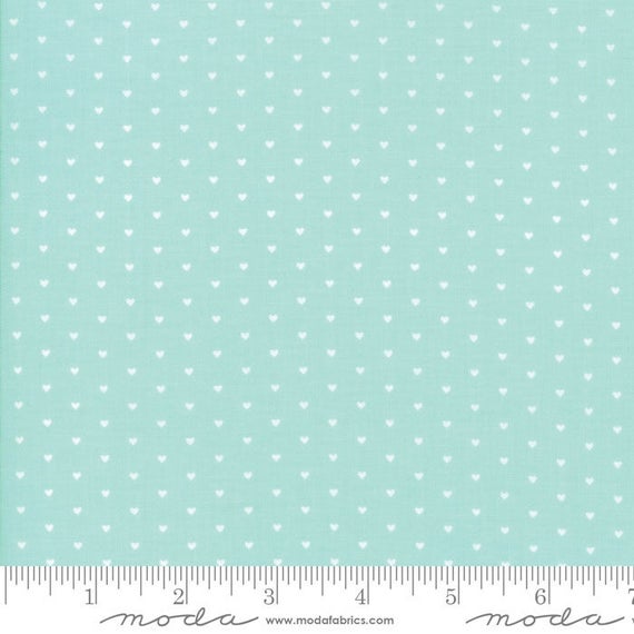 Bonnie and Camille The Good Life Whole Heart Dark Blue Spot Moda Quilting Cotton
