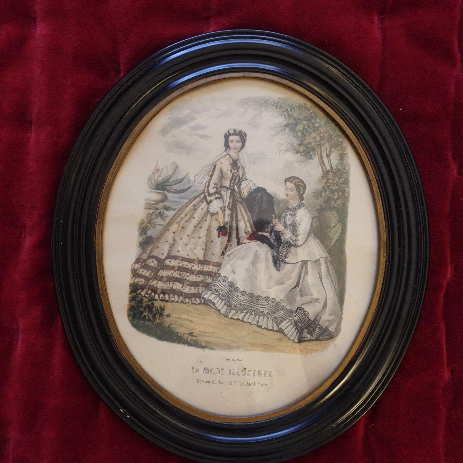La Mode Illustree Leroy Imp Paris - Etsy