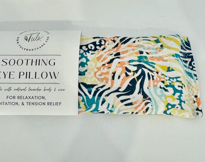 Tension Relief Pillow // Eye Pillow