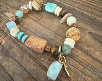 Stretch Bracelet // Natural & Earthy