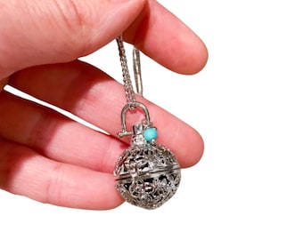 Essential Oil Diffuser Ball Necklace