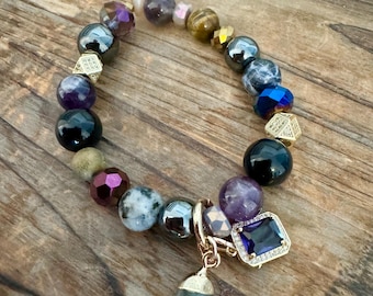 Stretch Bracelet // Grounding Stones