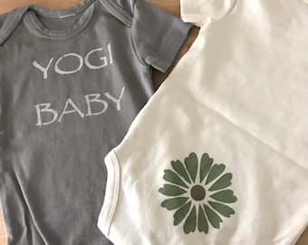 Organic Cotton Baby Bodysuit // Yogi Baby