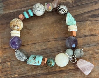 Stretch Bracelet // Natural & Earthy