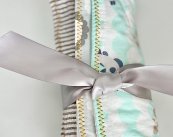 Baby Burp Cloth Trio