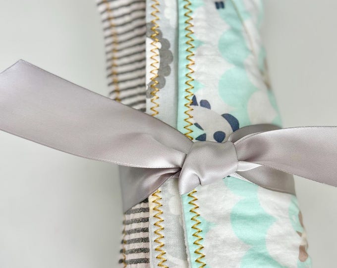 Baby Burp Cloth Trio