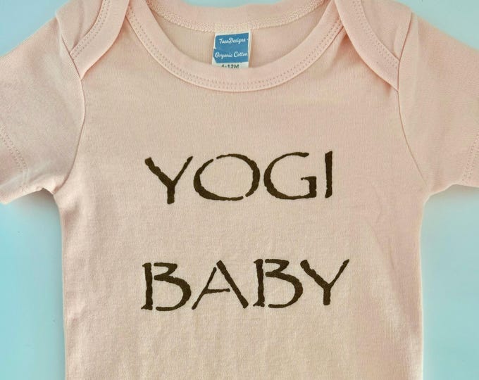 Organic Cotton Baby Bodysuit // Yogi Baby