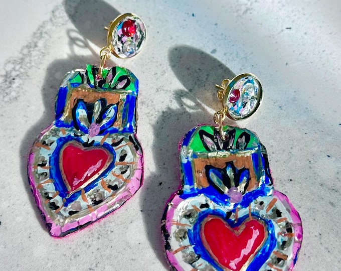Mexican Folk Art Earrings