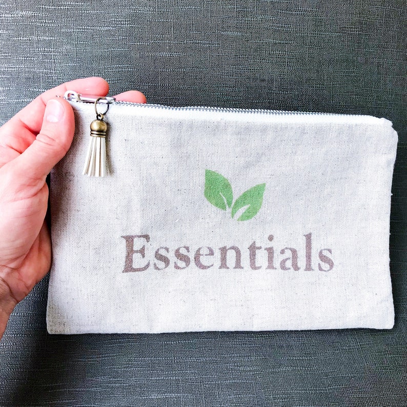 Customized Makeup Bag // Cosmetic Tote // Brides & Bridesmaid Gifts image 8