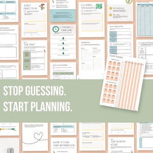 Pre-Pregnancy Planner & Workbook for Couples | Fertility Tracker, Cycle Tracking, TTC Worksheets, Pregnancy Prep image 10