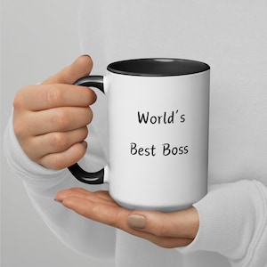 World&#39;s Best Boss Mug