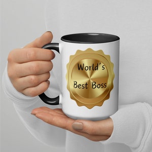 World&#39;s Best Boss Mug