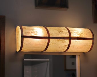 Abat-jour de vanité fait main