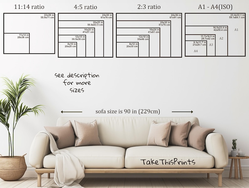 Hur lyckliga är vi-tryck, handritad typografiposter, neutral heminredning, modern minimalistisk, positivt citattryck, trendig väggkonst bild 9