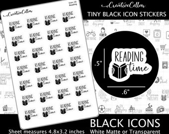 ICON-16 // Reading Time Planner Stickers Books Read