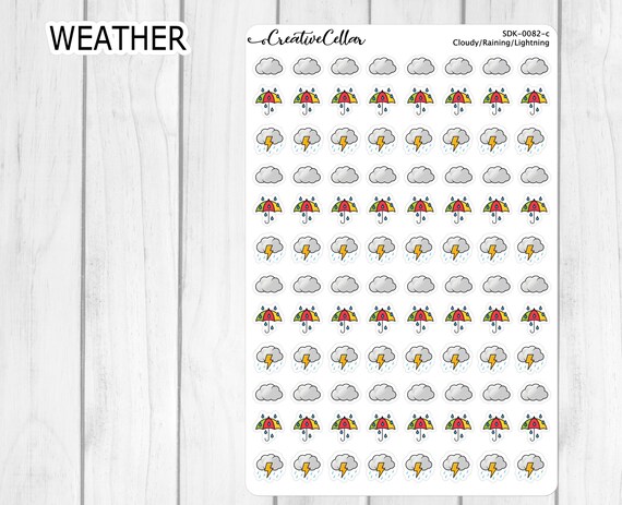 Snow Stickers - Free weather Stickers
