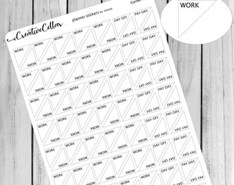 SDK-0031 Planner Stickers Corner Work Stickers for any Planner