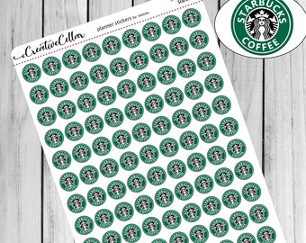 Mini Stickers ~ Starbucks – PlannerChickDesigns