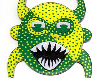 Celebrating Puerto Rico - Las Marias mini-Vejigante Mask Wall Art