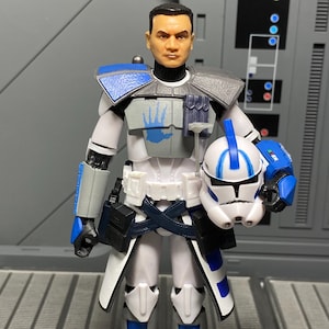 ARC Trooper Echo | 501st Legion Clone Trooper | Black Series | Fabric Kama | 1/12 scale