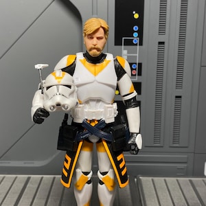 ARC Trooper | 212th Attack Battalion Clone Trooper | Obi-Wan Kenobi | Black Series | Fabric Kama | 1/12 scale