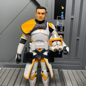 Commander Cody | 212th Attack Battalion Clone Trooper | ARC Trooper | Black Series | Fabric Kama | 1/12 scale