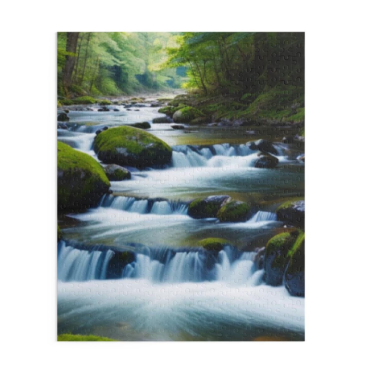 Rompecabezas inspirado en la naturaleza para relajarse y divertirse. Rompecabezas de 120, 252 y 500 piezas para una noche de juegos en familia. Regalo para amantes de la naturaleza y decoración del hogar.