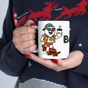 Fun Custom Ceramic Mug for Coffee Lovers, Unique Gift for Him/Her, Personalizable Cup, Perfect for Birthdays, Home & Office