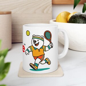 Colorful Cartoon Ceramic Mug, Funny Gift for Coffee Lovers, Cute Animal Design, Perfect for Birthdays, Office Use, and Special Occasions